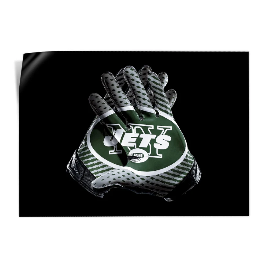 Guantes New York Jets Poster