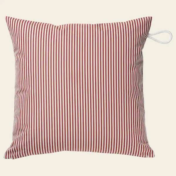 GULLBERGSO COJIN RAYAS ROJO 50x50cm