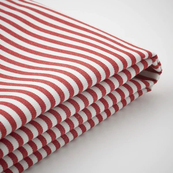 GULLBERGSO COJIN RAYAS ROJO 50x50cm