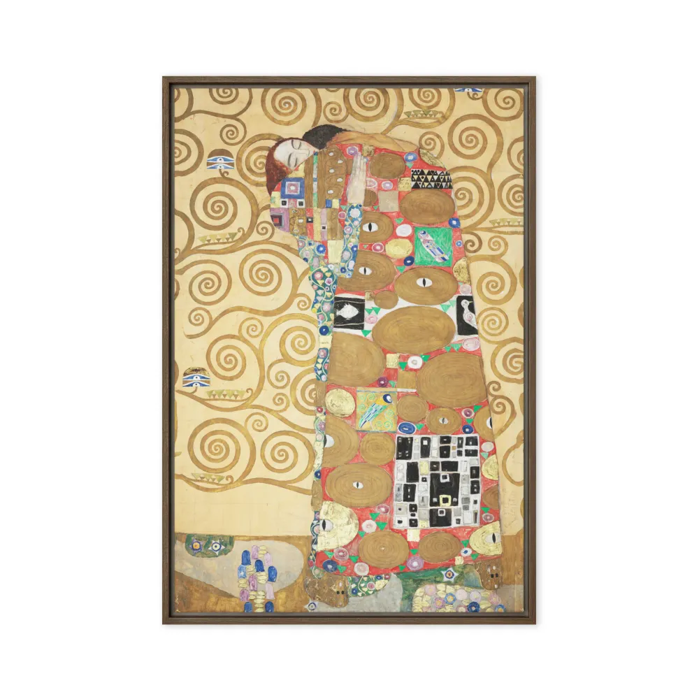 Lienzo - Gustav Klimt, El Abrazo