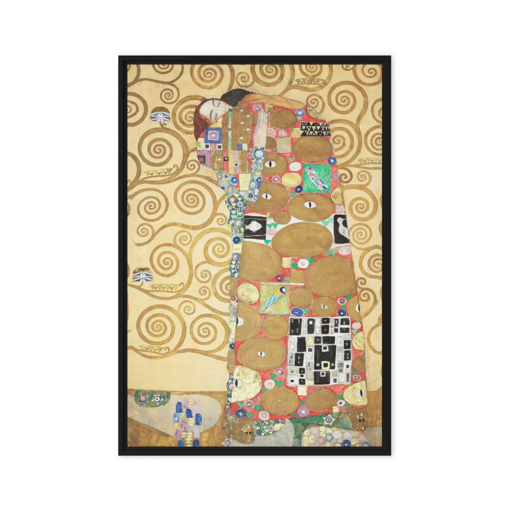 Lienzo - Gustav Klimt, El Abrazo