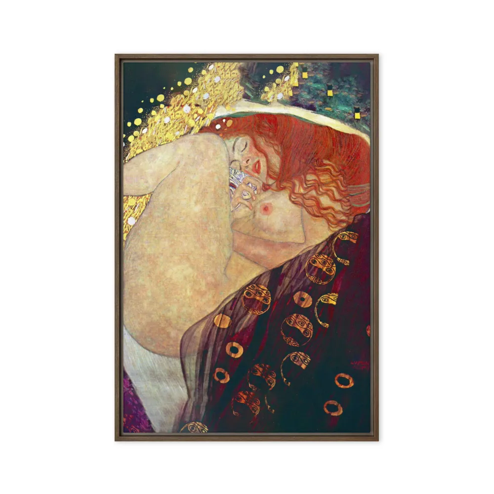 Lienzo - Gustav Klimt, Dánae