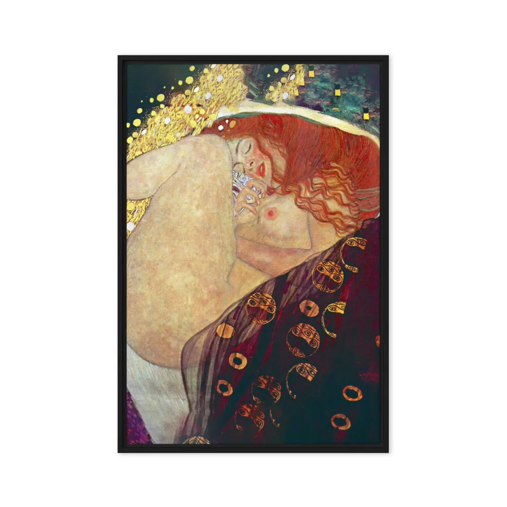 Lienzo - Gustav Klimt, Dánae