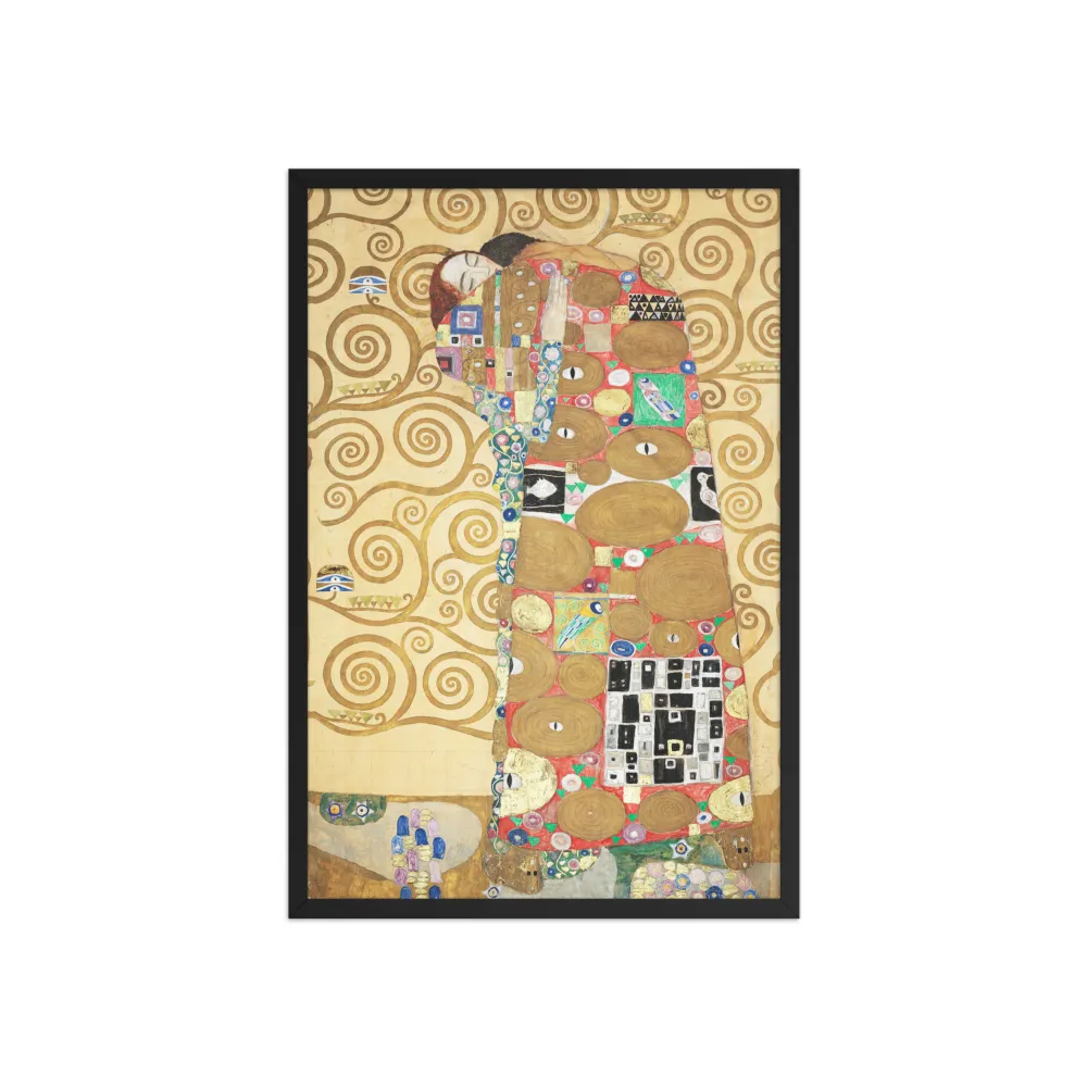 Póster - Gustav Klimt, El Abrazo