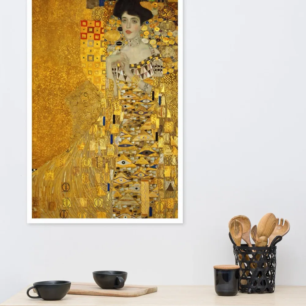 Póster - Gustav Klimt, Adele Bloch-Bauer