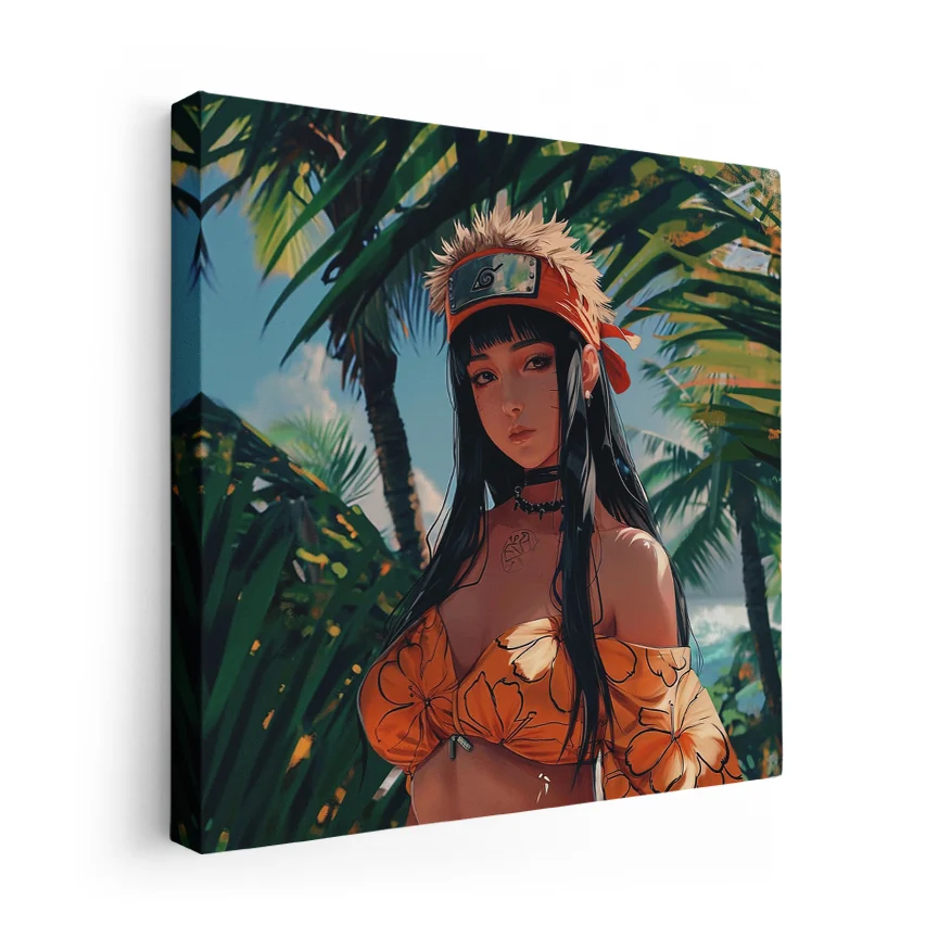 Hinata Realistic Poster