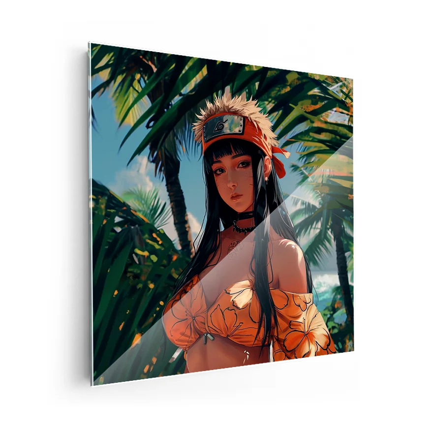 Hinata Realistic Poster