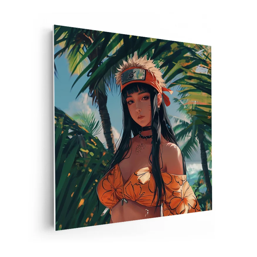 Hinata Realistic Poster
