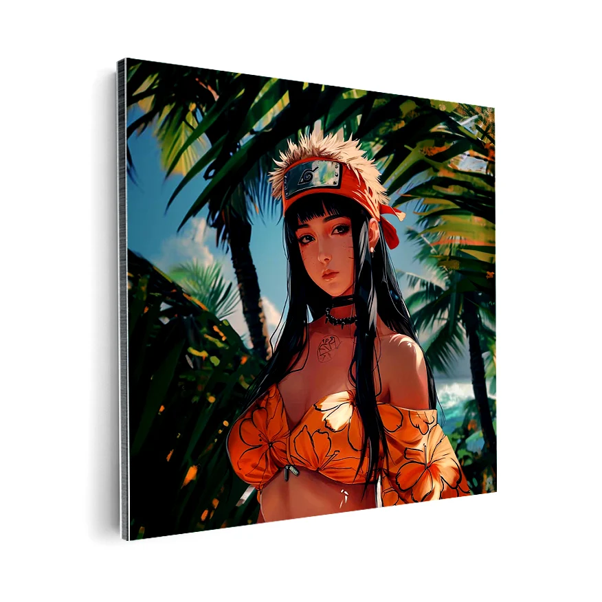 Hinata Realistic Poster