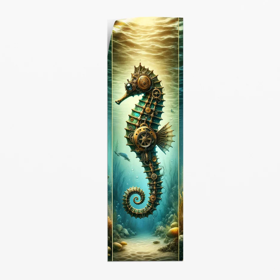Hipocampo Mecánico Submarino Poster