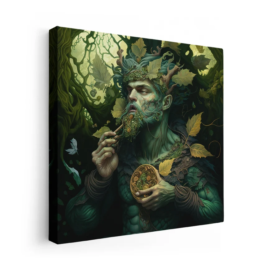 Hombre Planta Poster