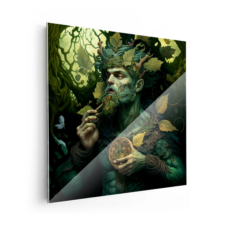 Hombre Planta Poster