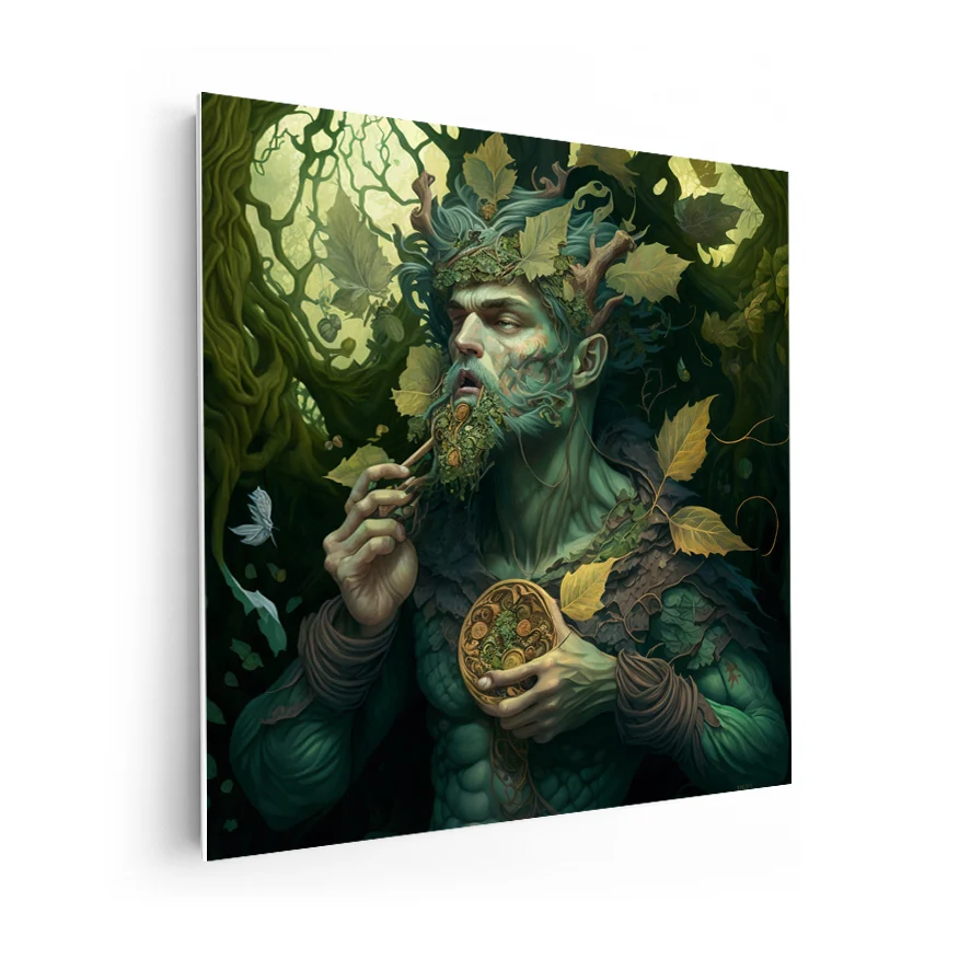 Hombre Planta Poster