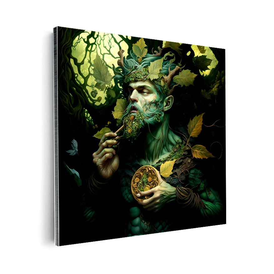 Hombre Planta Poster