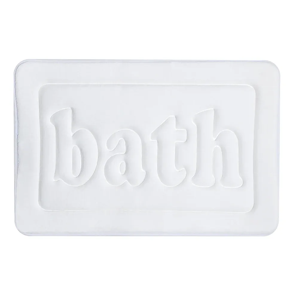 Tapete de Baño Blanco "Bath" IdeenstoresMX
