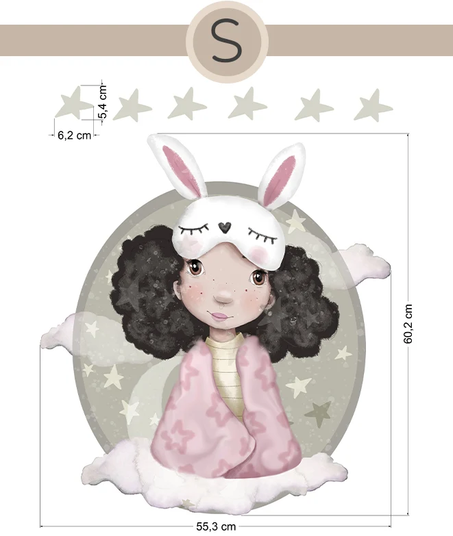 IRIS Vinilo infantil personalizable Il Mondo di Alex