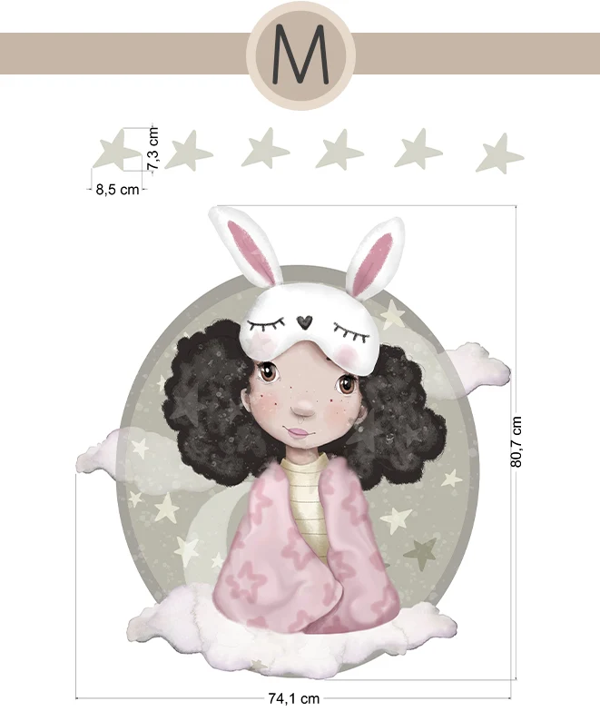 IRIS Vinilo infantil personalizable Il Mondo di Alex