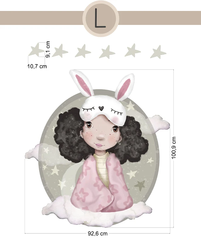 IRIS Vinilo infantil personalizable Il Mondo di Alex