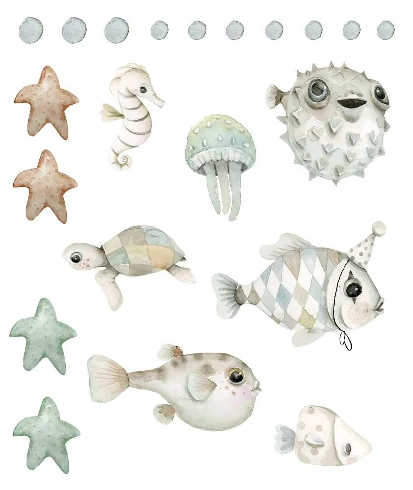 PECES MARINOS Pack vinilo Il Mondo di Alex