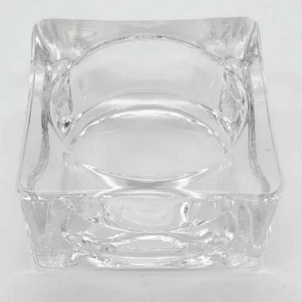 CANDELABRO VIDRIO CUBO Importacion Luna