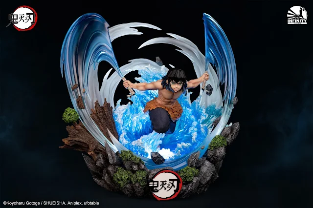 Kimetsu No Yaiba Infinity Studio Hashibira Inosuke 1/4 Licensed Resin Statue