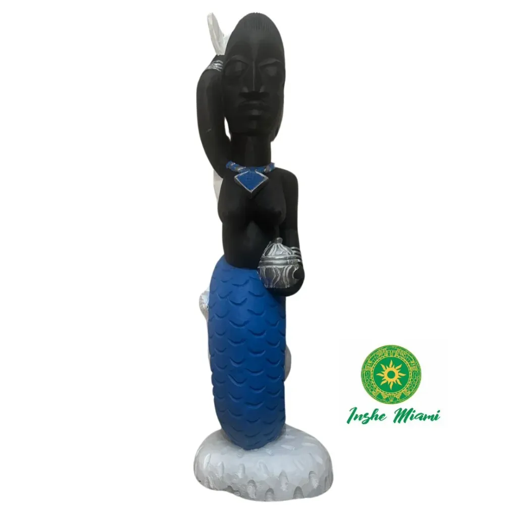 Yemoja/ Yemaya/ Yemanja/Icono de Yemoja de 30" INSHE MIAMI