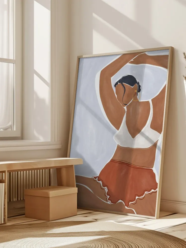 Yoga It Out Ivy Green Illustrations