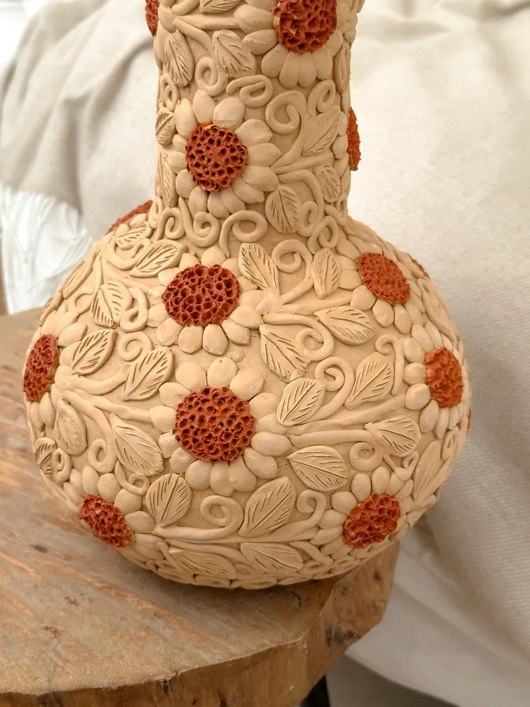 Jarrón decorativo grande Atzompa