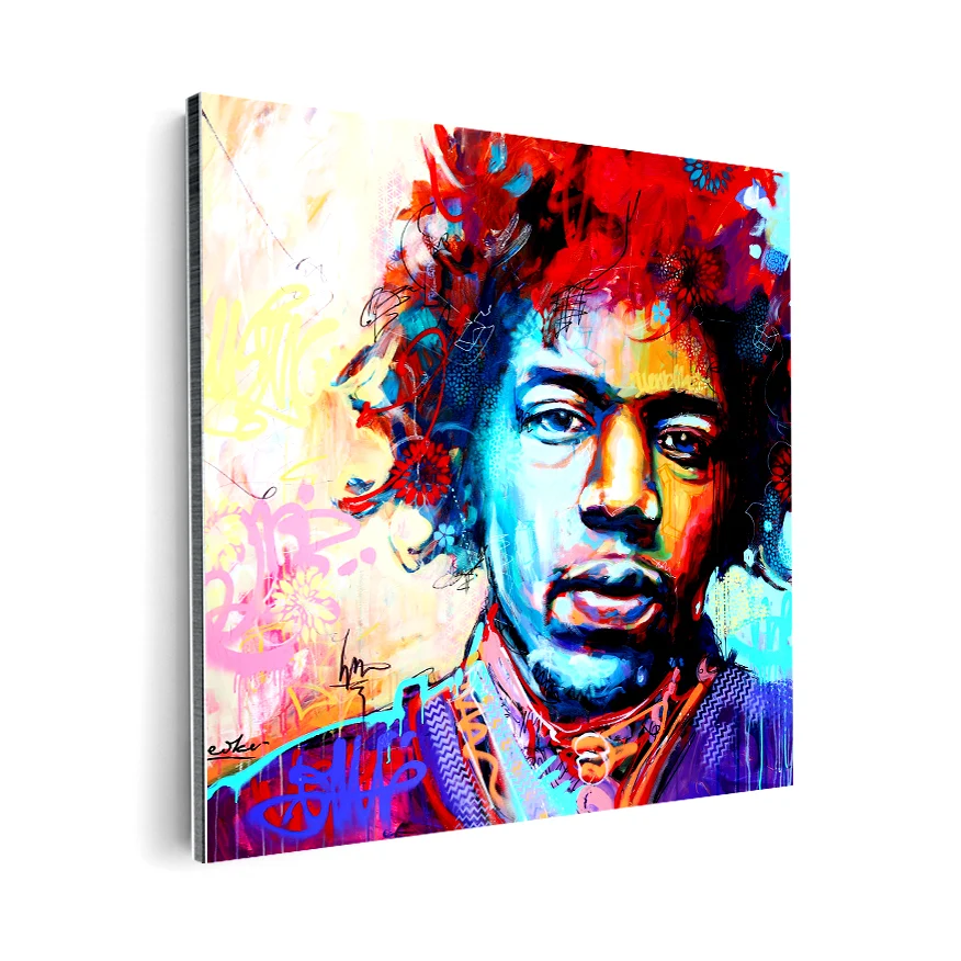 Jimi Hendrix Retrato Poster