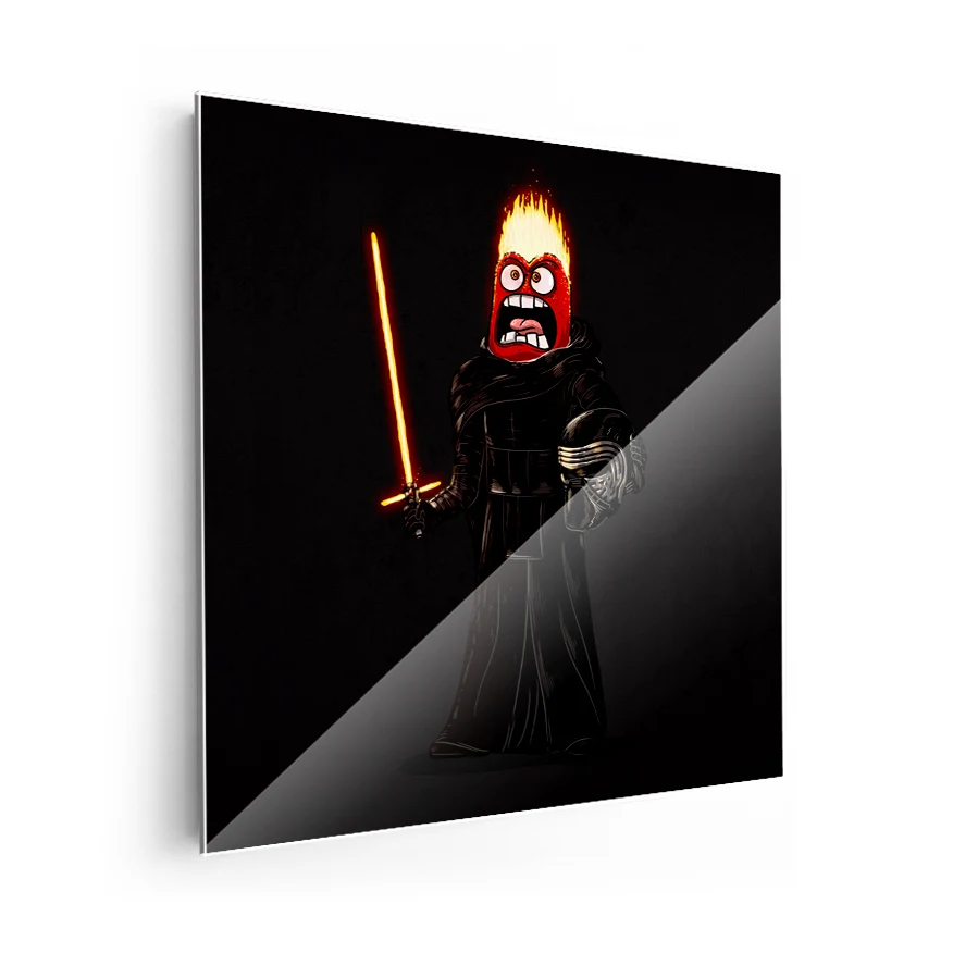 Kylo Ren Desenmascarado Poster