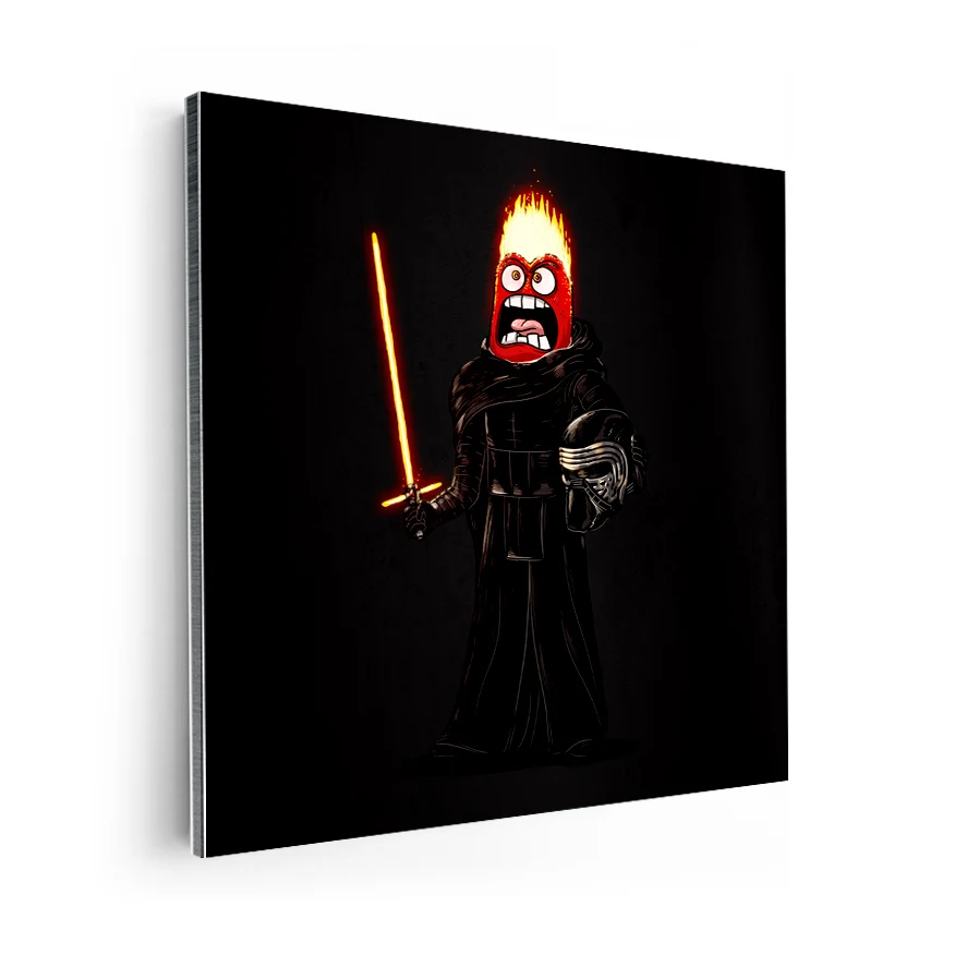 Kylo Ren Desenmascarado Poster