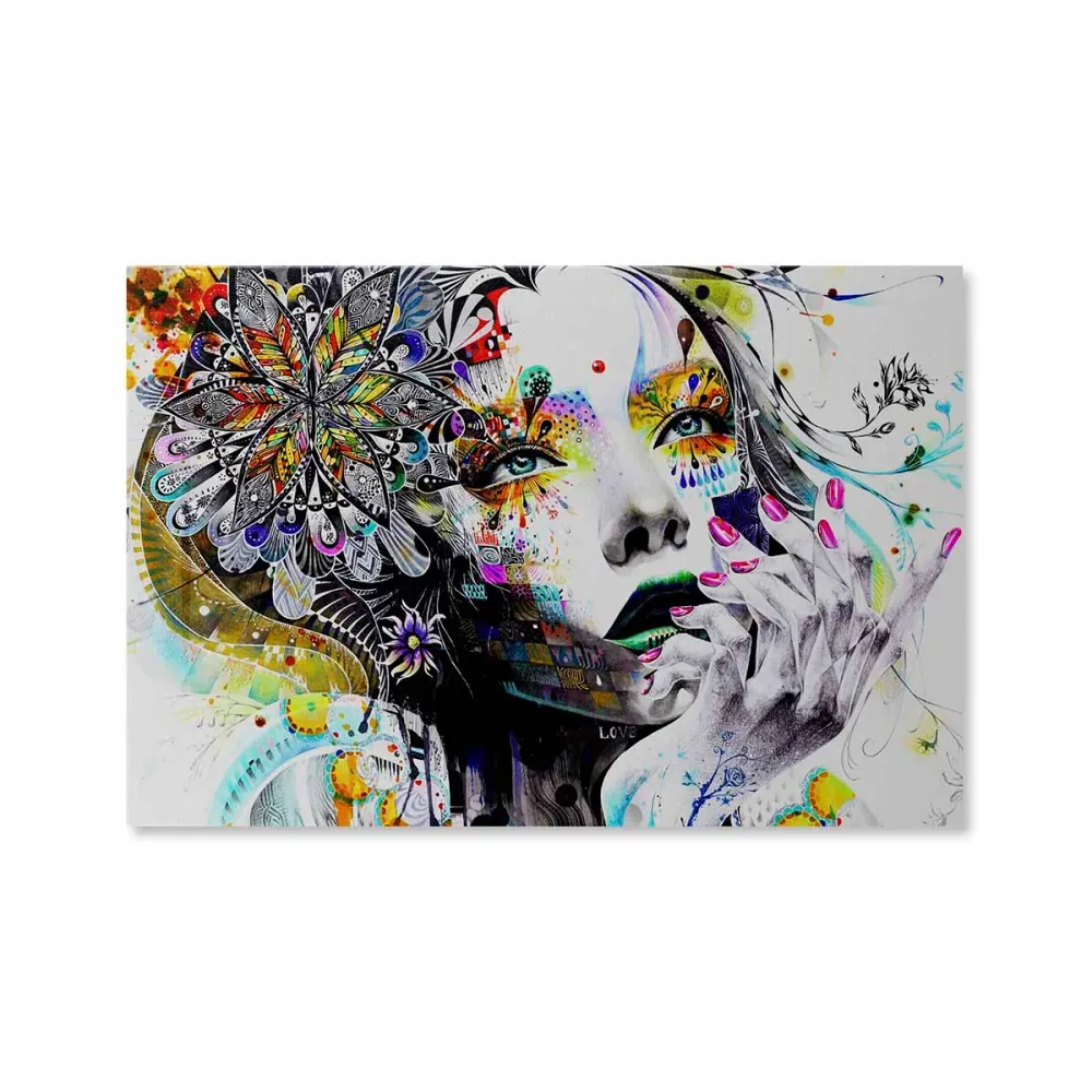 Cuadro canvas multicolor Multicolor LA GALERIA