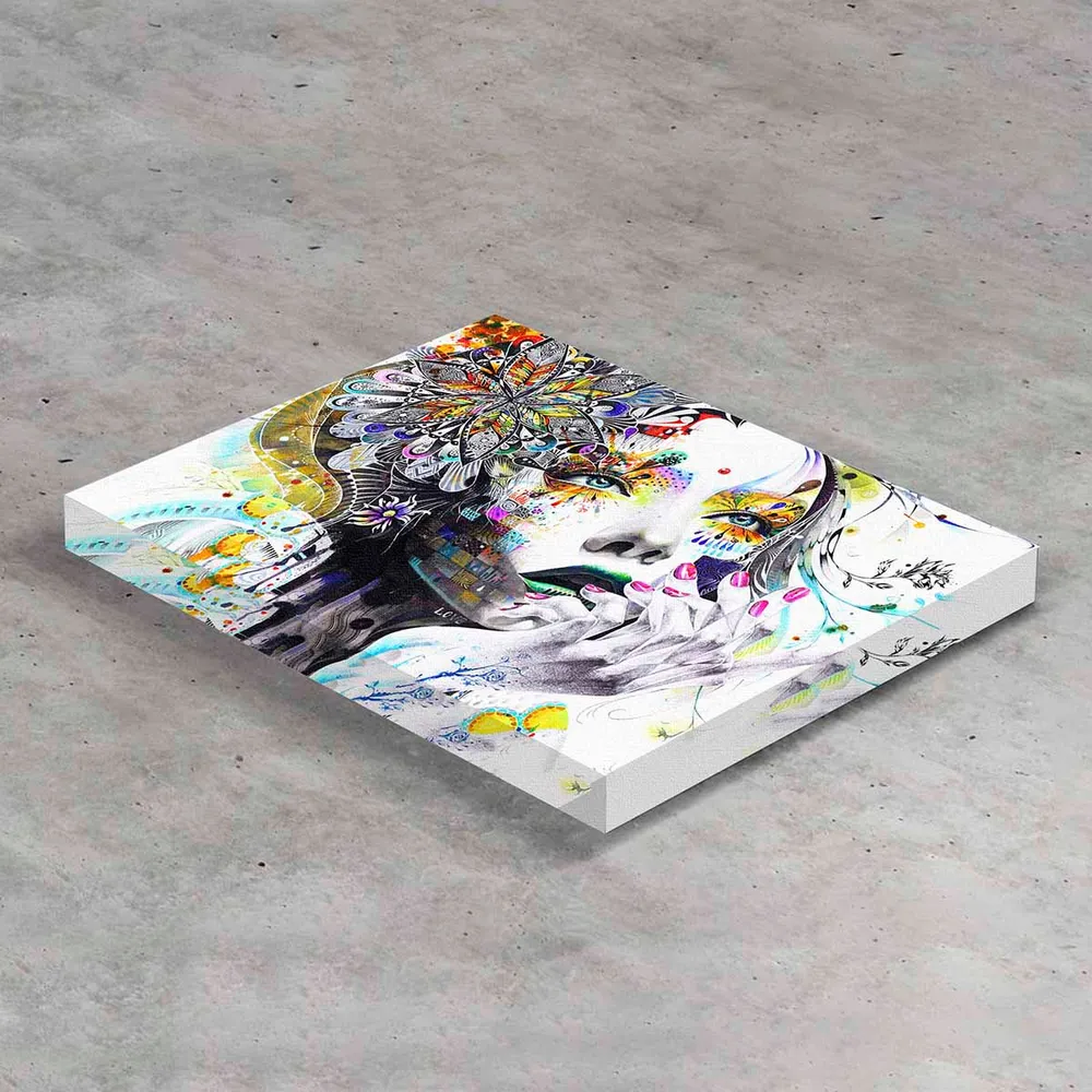 Cuadro canvas multicolor Multicolor LA GALERIA