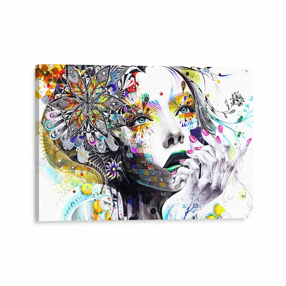 Cuadro canvas multicolor Multicolor LA GALERIA