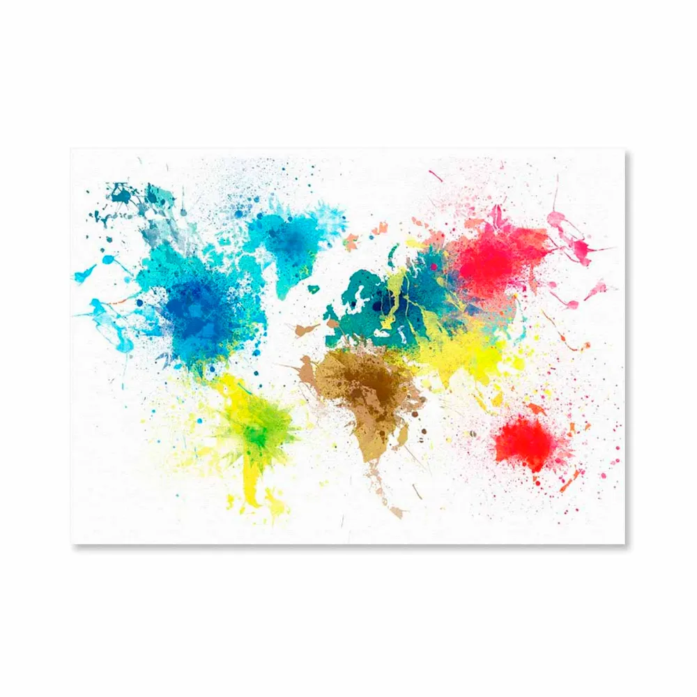 Cuadro canvas multicolor Multicolor LA GALERIA