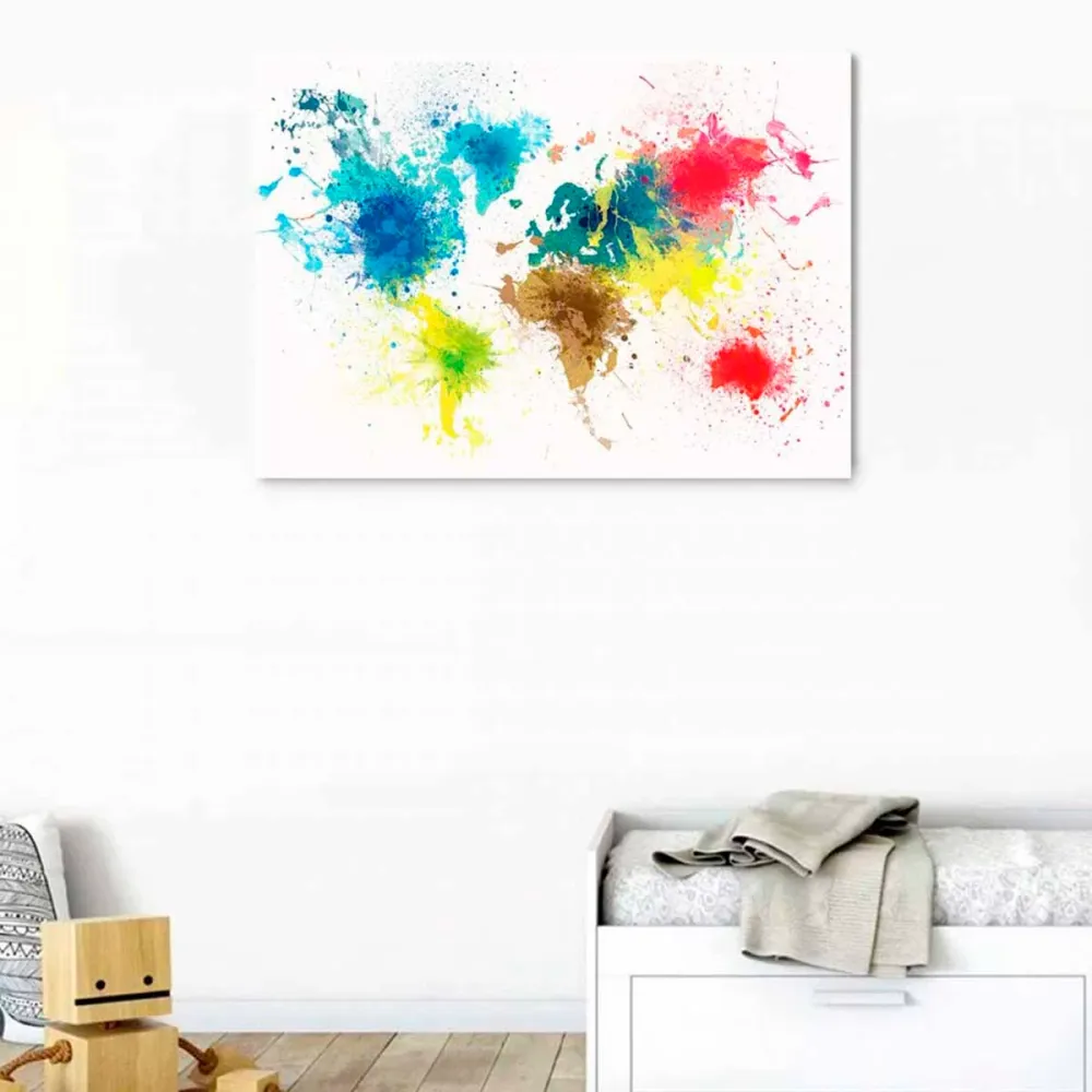 Cuadro canvas multicolor Multicolor LA GALERIA