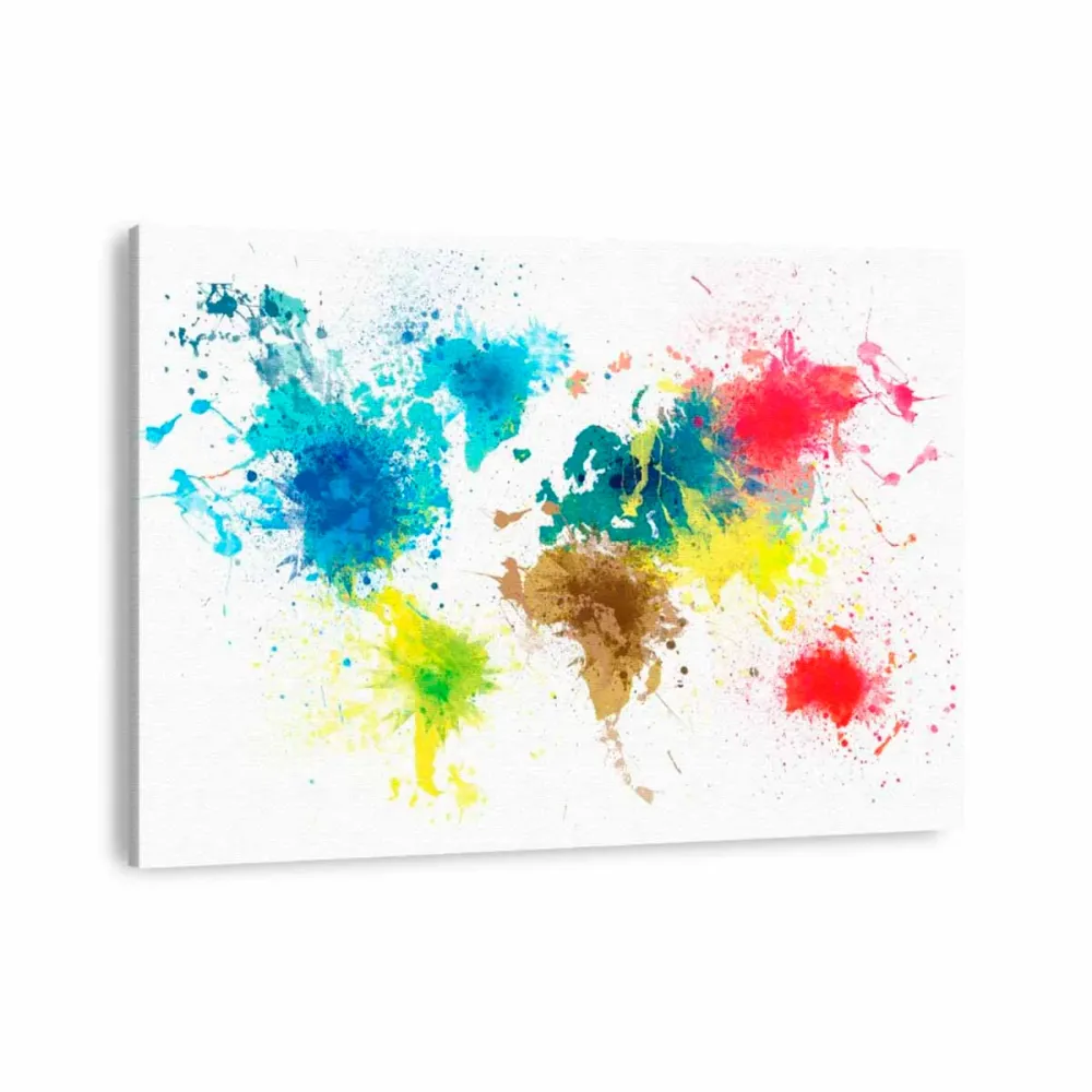 Cuadro canvas multicolor Multicolor LA GALERIA