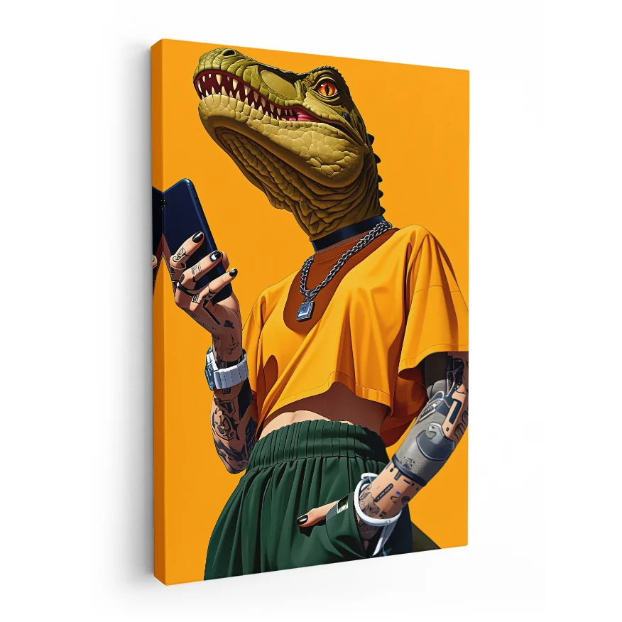 Lagarto Celular Poster