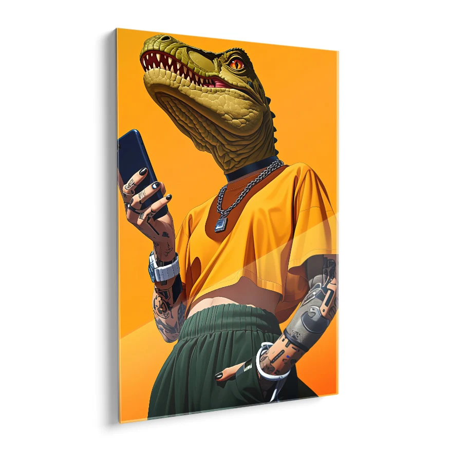 Lagarto Celular Poster