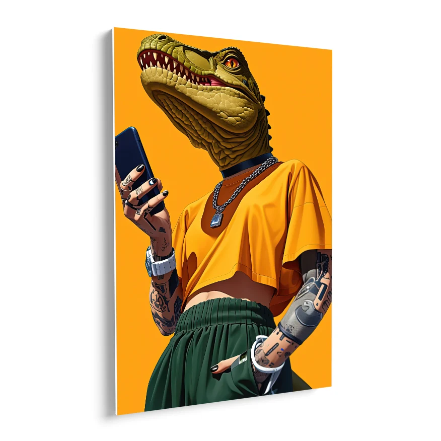 Lagarto Celular Poster
