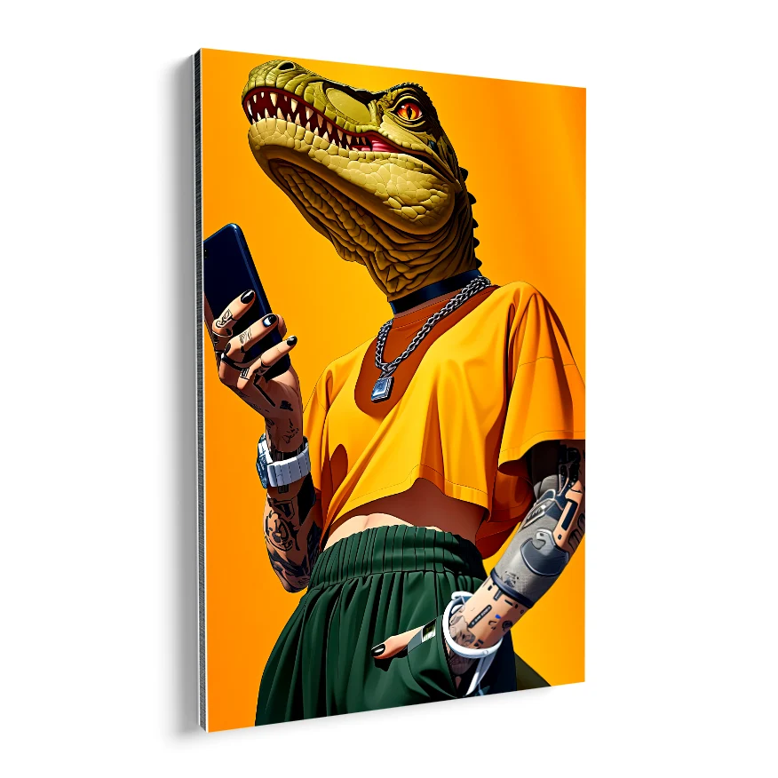 Lagarto Celular Poster