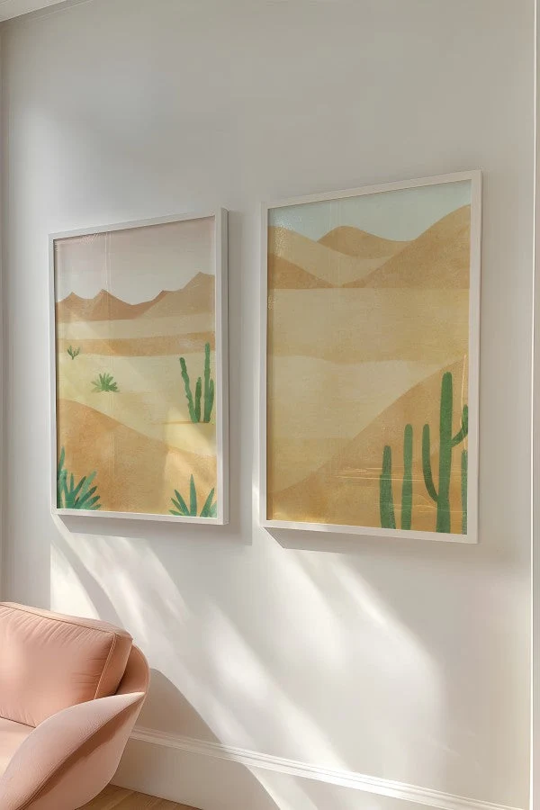 Cacti Wind Landsture