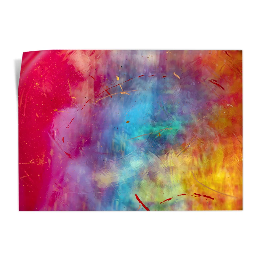 Óleo Abstracto Poster