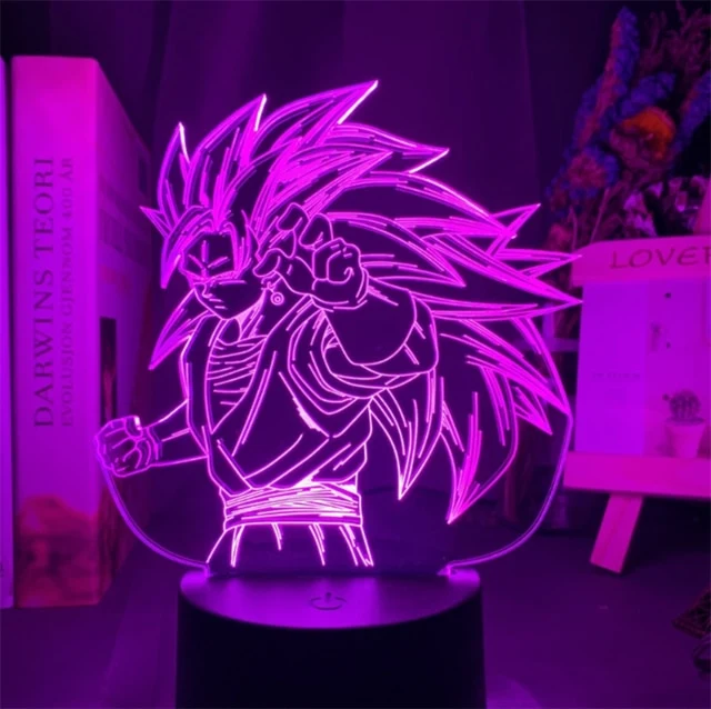 SON GOKU Lámpara LED efecto 3D de decoración. lilylight Store