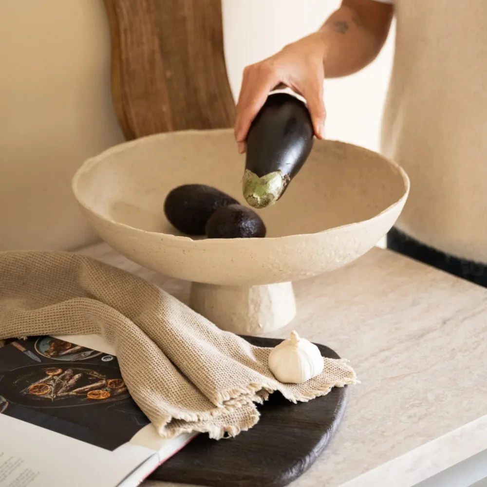 Centro de mesa / Bowl - Greco Cream LL