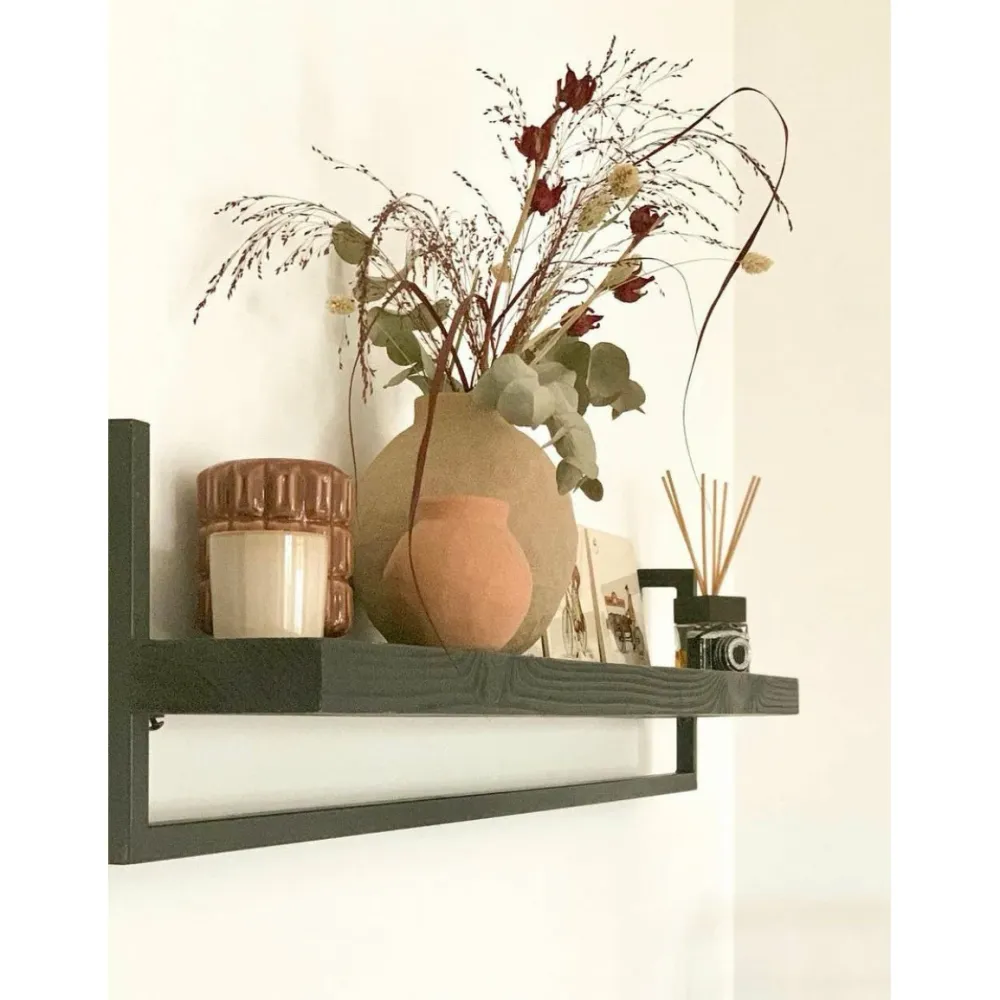Repisa Park 80 cms Negra LL