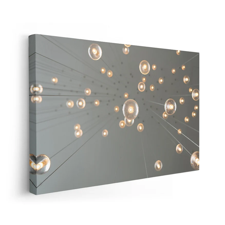 Luces Colgantes Poster