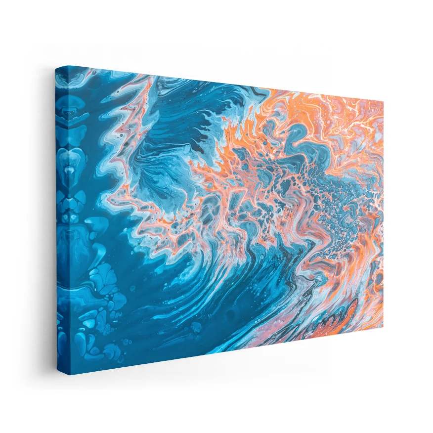 Marmoléo Azul Poster