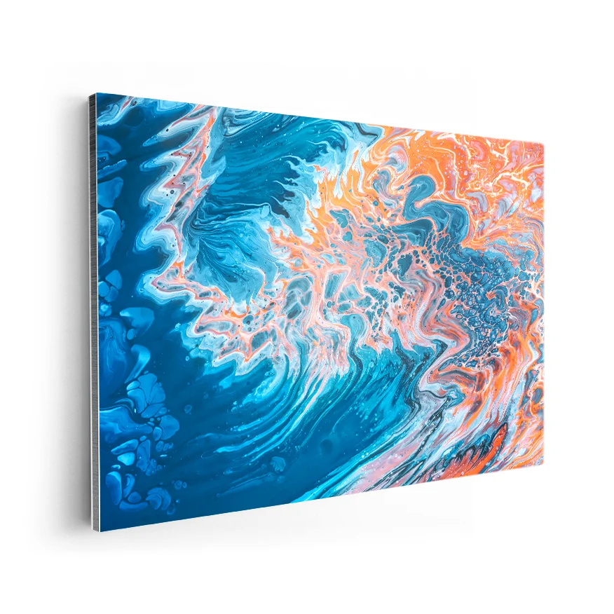 Marmoléo Azul Poster