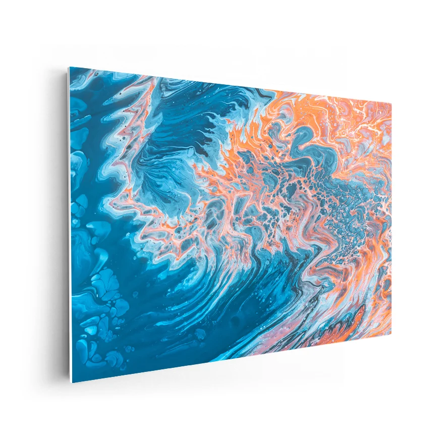Marmoléo Azul Poster